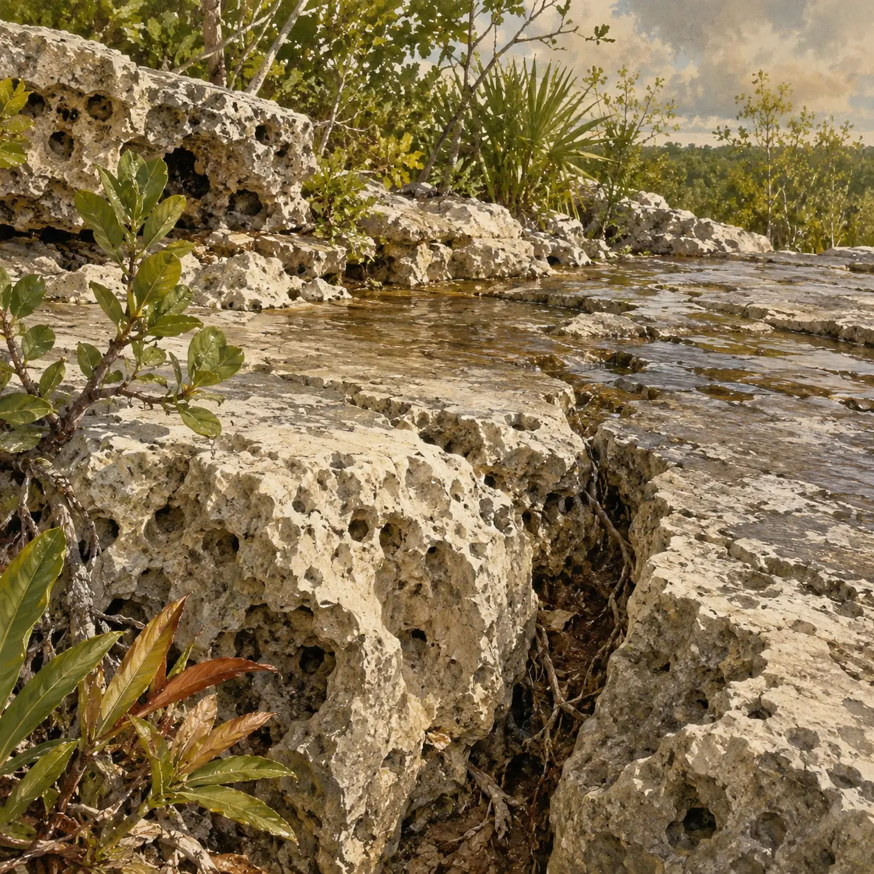 What is a cenote? · Ahamora original artwork